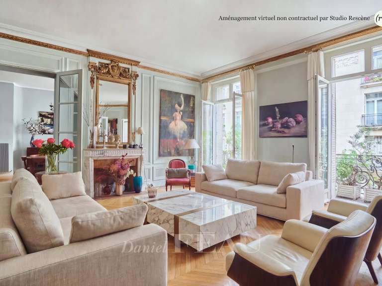 Appartement Paris 8e - 5 chambres - 290m²