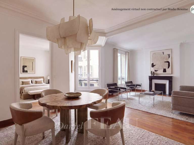 Appartement Paris 8e - 1 chambre - 54m²