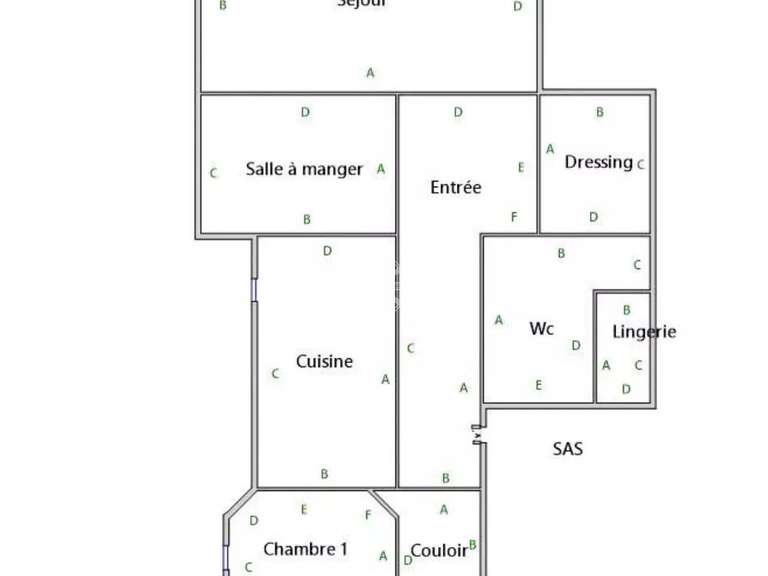 Appartement Paris 8e - 1 chambre - 125m²