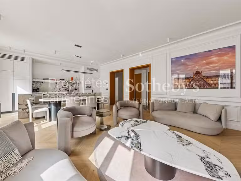 Appartement Paris 8e - 3 chambres - 130m²