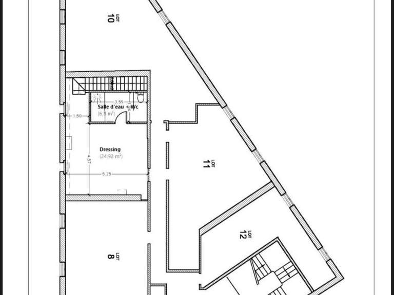 Maison Paris 8e - 8 chambres - 500m²