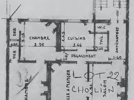 Appartement Paris 9e - 2 chambres - 65m²