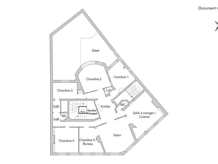 Apartment Paris 9e - 5 bedrooms - 145m²