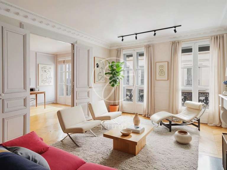 Appartement Paris 9e - 2 chambres - 92m²