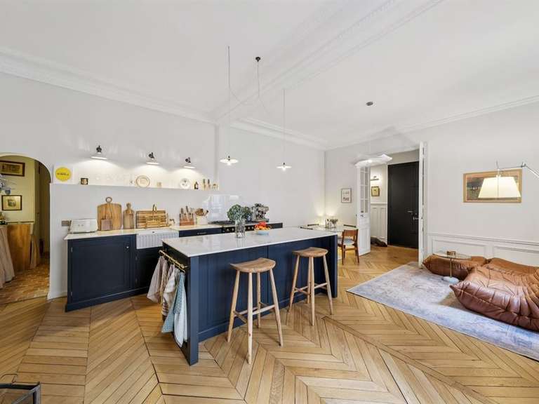Appartement Paris 9e - 3 chambres - 96m²