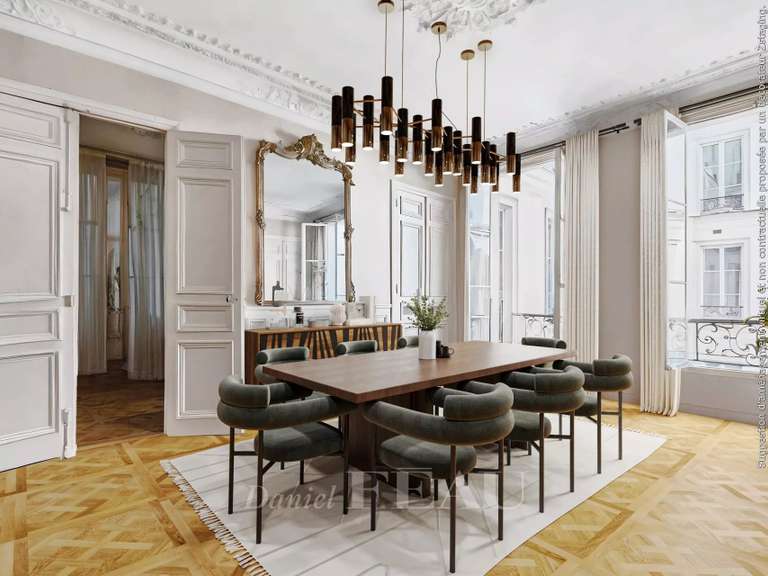 Appartement Paris 9e - 4 chambres - 198m²