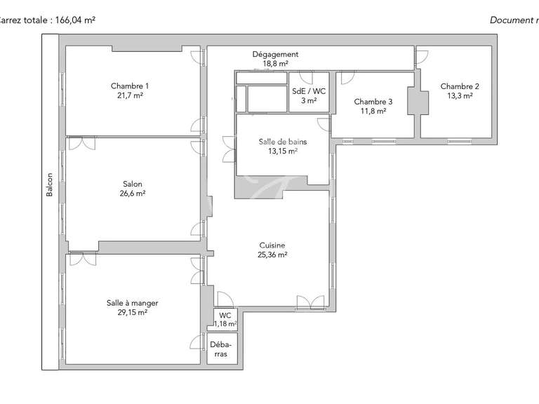 Apartment Paris 9e - 3 bedrooms - 168m²