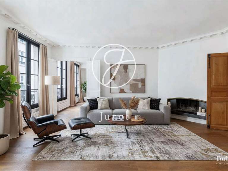 Appartement Paris 9e - 3 chambres - 122m²