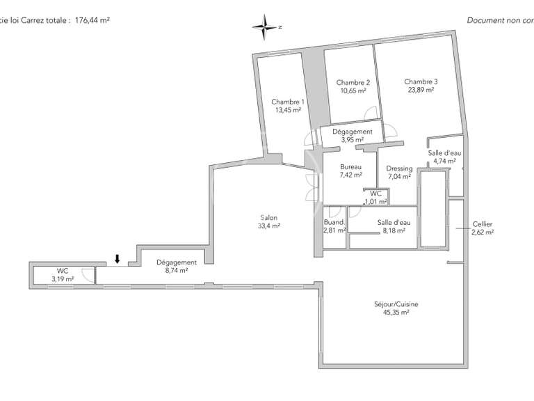 Apartment Paris 9e - 3 bedrooms - 176m²