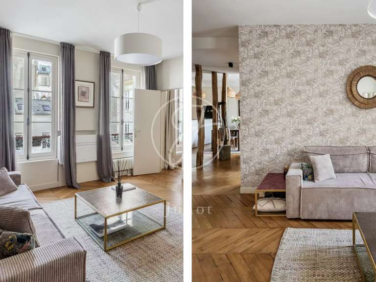 Appartement Paris 9e - 3 chambres - 97m²