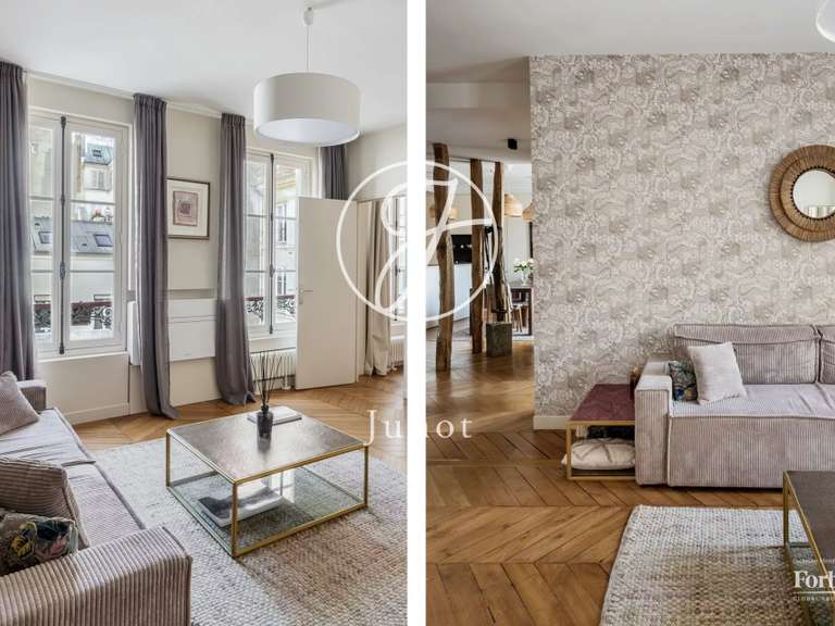 Appartement Paris 9e - 3 chambres - 97m²