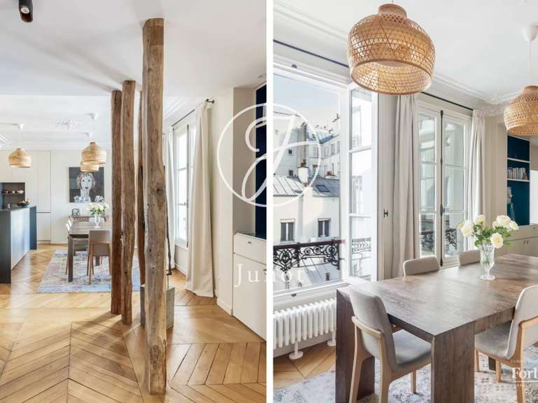 Appartement Paris 9e - 3 chambres - 97m²
