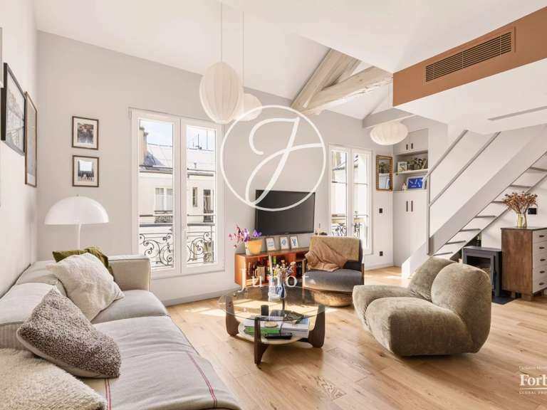 Appartement Paris 9e - 2 chambres - 80m²