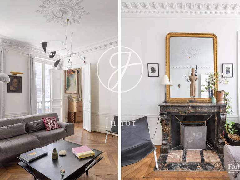 Appartement Paris 9e - 2 chambres - 93m²