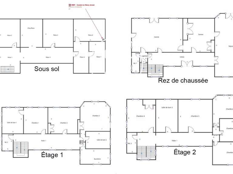 Maison Phalempin - 8 chambres - 480m²