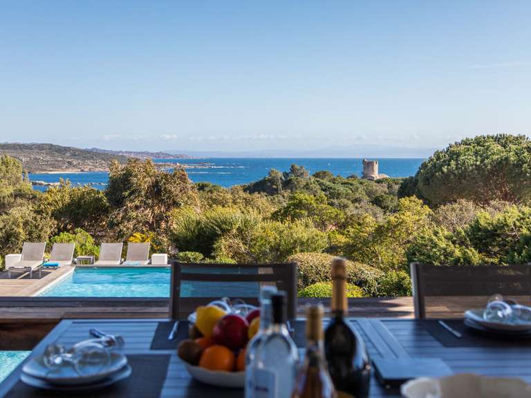 Villa with Sea view Pianottoli-Caldarello - 5 bedrooms