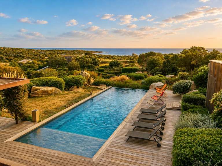 Villa avec Vue sur mer Pianottoli-Caldarello - 5 chambres - 252m²