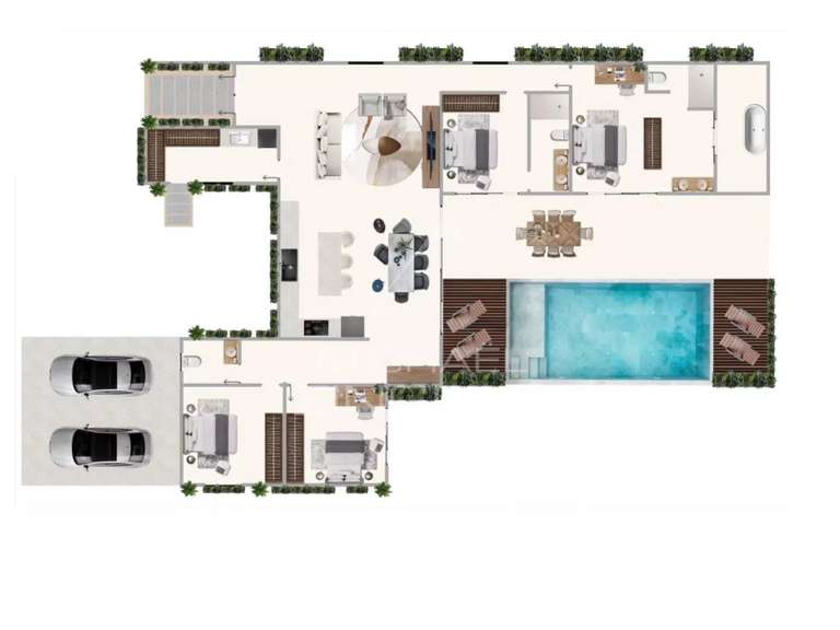 Villa Pontaix - 4 bedrooms - 279m²