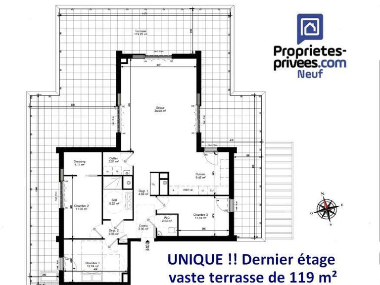 Sale Apartment Pornichet - 3 bedrooms