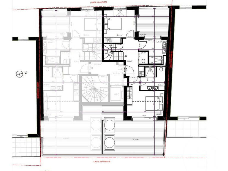 Apartment Porto-Vecchio - 3 bedrooms - 11m²