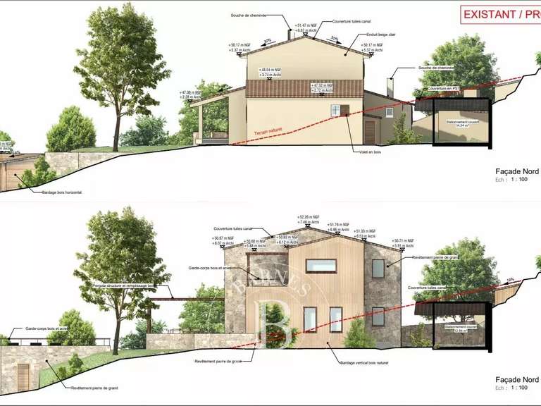 Propriété Porto-Vecchio - 4 chambres - 190m²