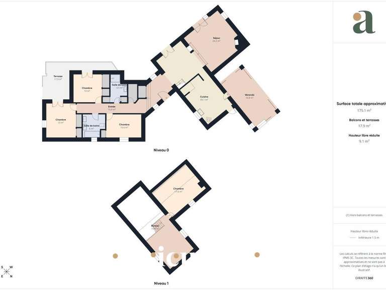 Maison Pourrières - 4 chambres - 184m²