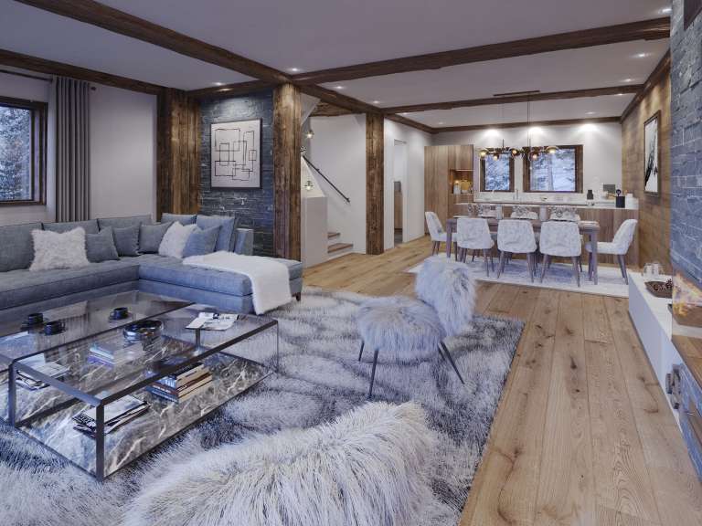 Chalet Praz-sur-Arly - 5 bedrooms - 159m²