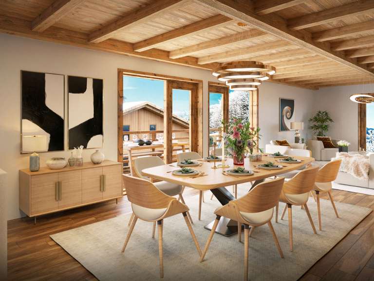 Chalet Praz-sur-Arly - 4 bedrooms - 224m²