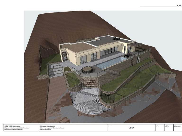 Villa avec Vue sur mer Ramatuelle - 5 chambres - 270m²