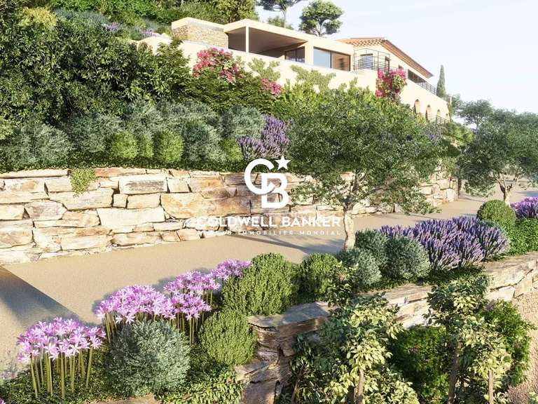 Terrain avec Vue sur mer Rayol-Canadel-sur-Mer - 1500m²