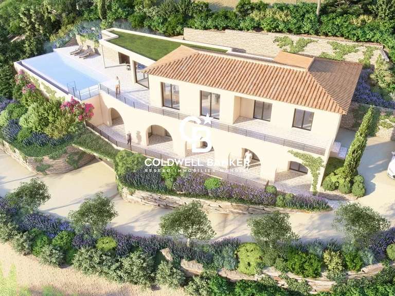 Terrain avec Vue sur mer Rayol-Canadel-sur-Mer - 1500m²