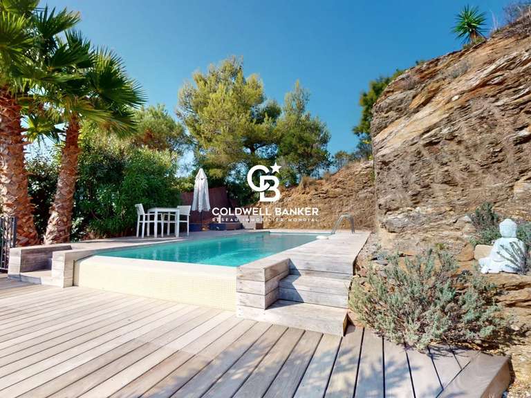 Villa avec Vue sur mer Rayol-Canadel-sur-Mer - 6 chambres - 243m²