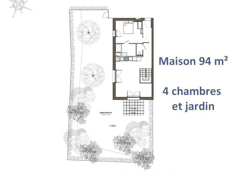Sale House Rezé - 4 bedrooms