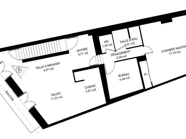 Apartment Rognes - 2 bedrooms - 119m²
