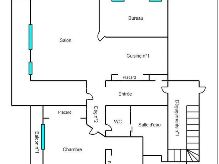 Appartement Roquebrune-Cap-Martin - 3 chambres - 128m²