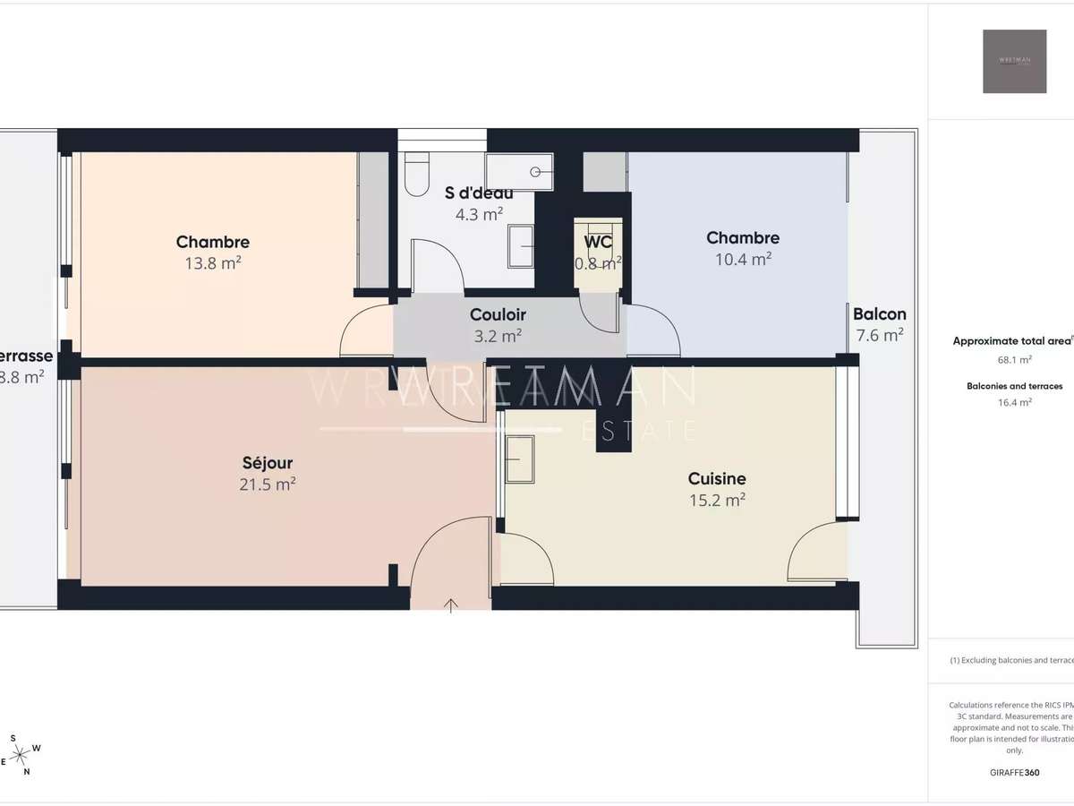 Appartement Roquebrune-Cap-Martin