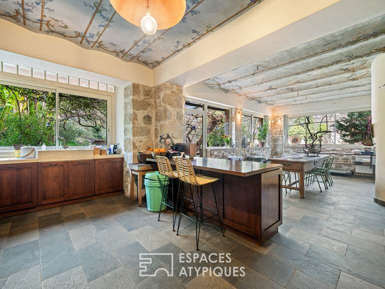 Maison Roquebrune-Cap-Martin - 3 chambres - 210m²
