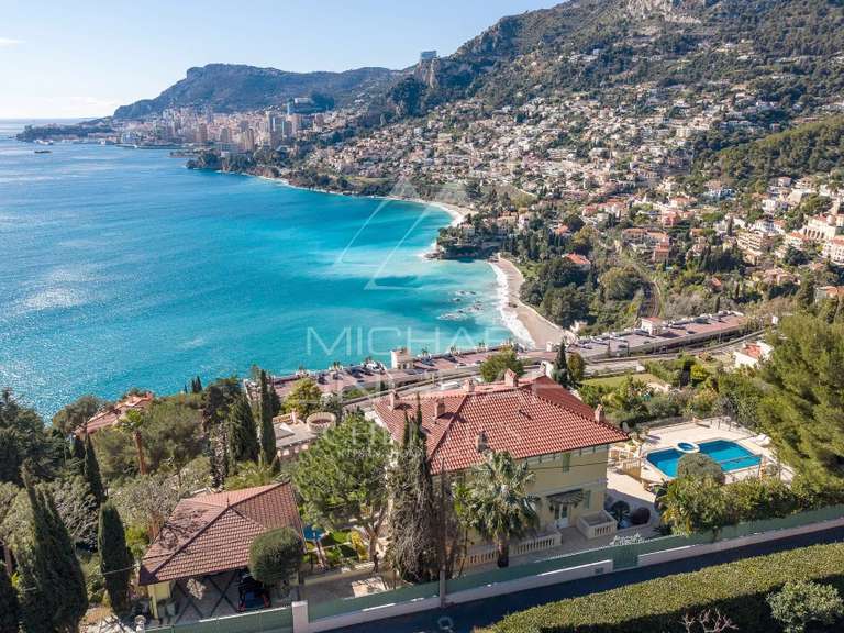 Propriété avec Vue sur mer Roquebrune-Cap-Martin - 5 chambres - 385m²