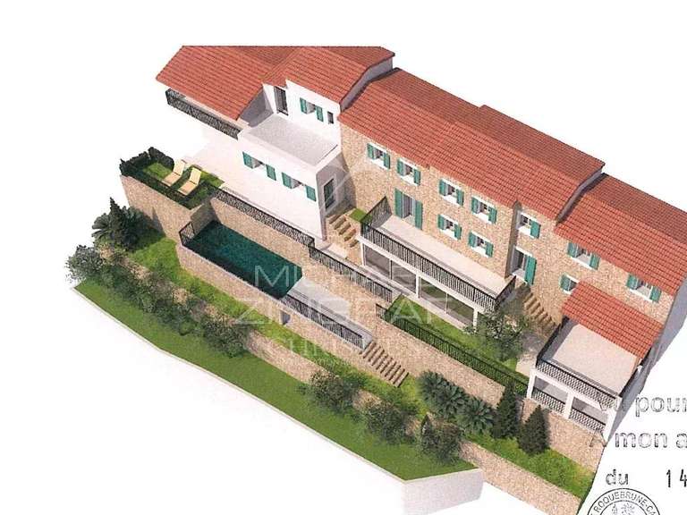 Villa Roquebrune-Cap-Martin - 4 chambres - 212m²