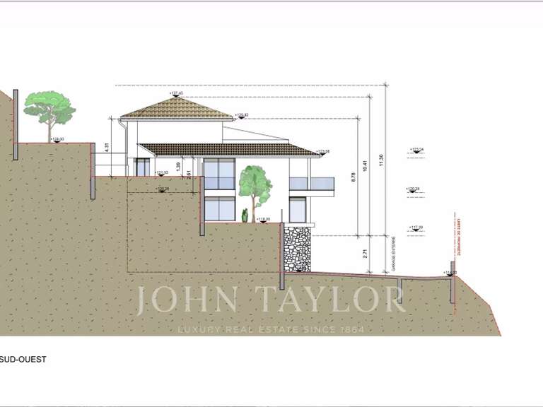 Villa avec Vue sur mer Roquebrune-Cap-Martin - 6 chambres - 396m²