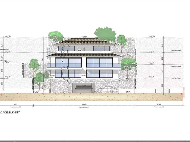 Villa avec Vue sur mer Roquebrune-Cap-Martin - 6 chambres - 396m²