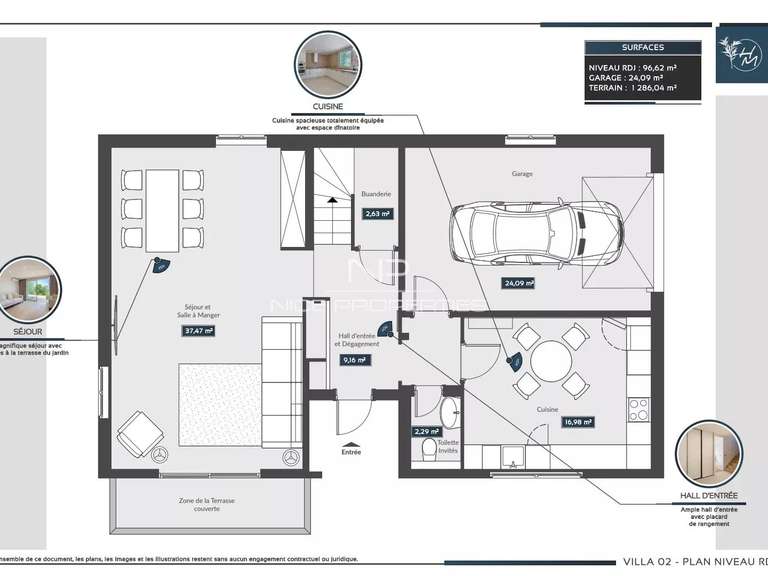 Villa avec Vue sur mer Roquebrune-Cap-Martin - 4 chambres - 210m²