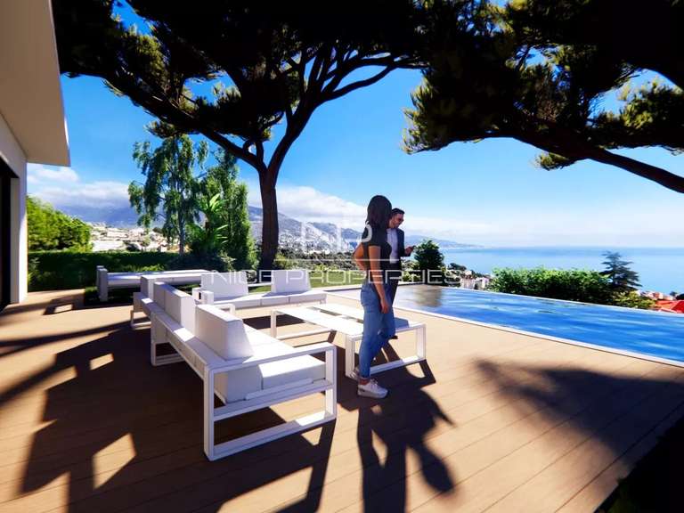 Villa avec Vue sur mer Roquebrune-Cap-Martin - 2 chambres - 300m²