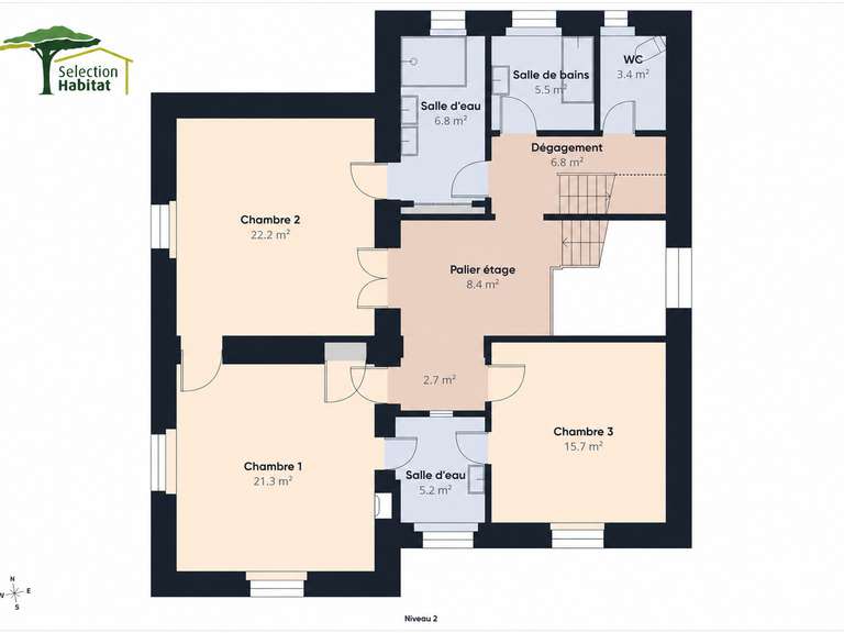 Villa Roquefort - 6 chambres - 345m²