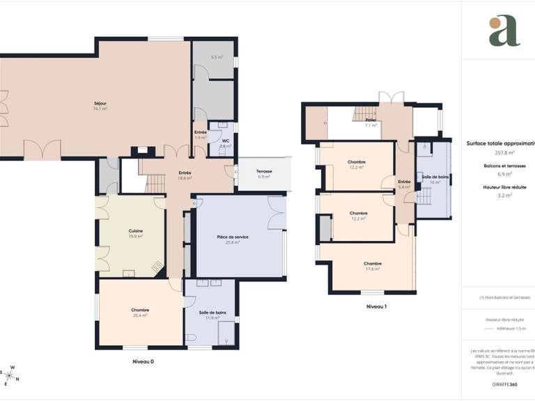 Propriété Ruaudin - 4 chambres - 260m²