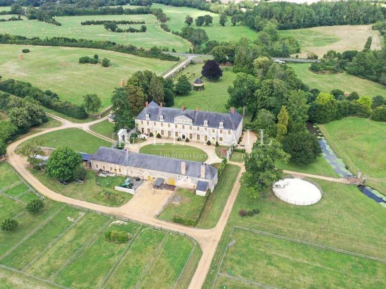 Castle Sablé-sur-Sarthe - 9 bedrooms - 800m²