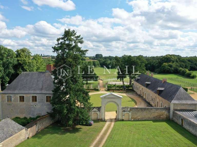Castle Sablé-sur-Sarthe - 9 bedrooms - 800m²