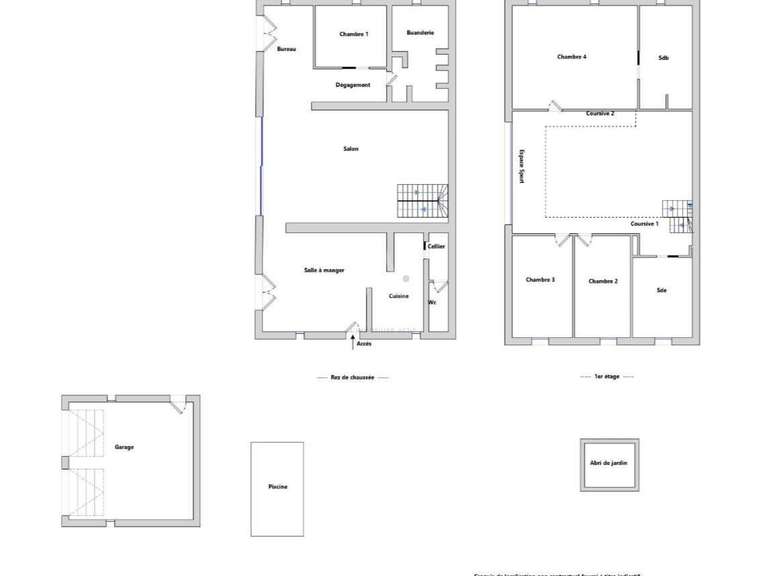 Maison Sadirac - 4 chambres