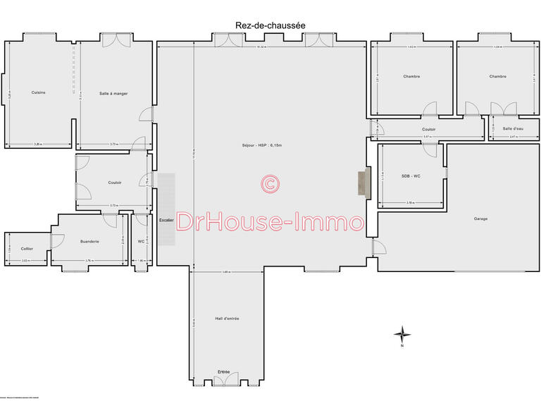 Villa Saint-Aoustrille - 3 chambres - 293m²