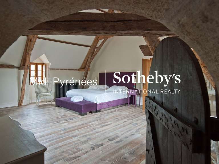 Castle Saint-Caprais-de-Lerm - 8 bedrooms - 1000m²